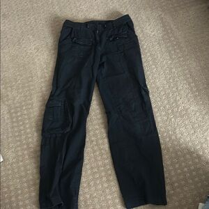 Navy Blue Cargo Pants